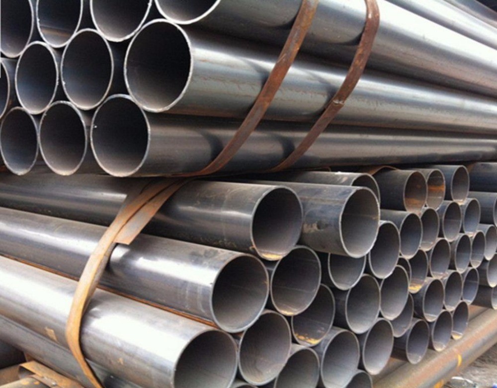 Straight Seam High Frequency Welded Pipe Q195 / Q235 Material Galvanized