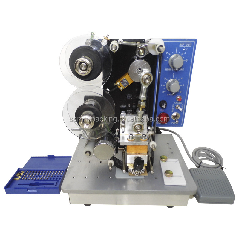  Semi-Automatic Date Stamping and Numbering Printing Machine Coding Machines for Plastic Bag Paper Manufactures