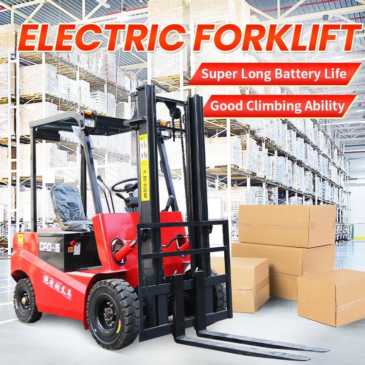 ZHONGMEI 2.5ton Electric Forklift 60V Forklift Truck With CE Certificate