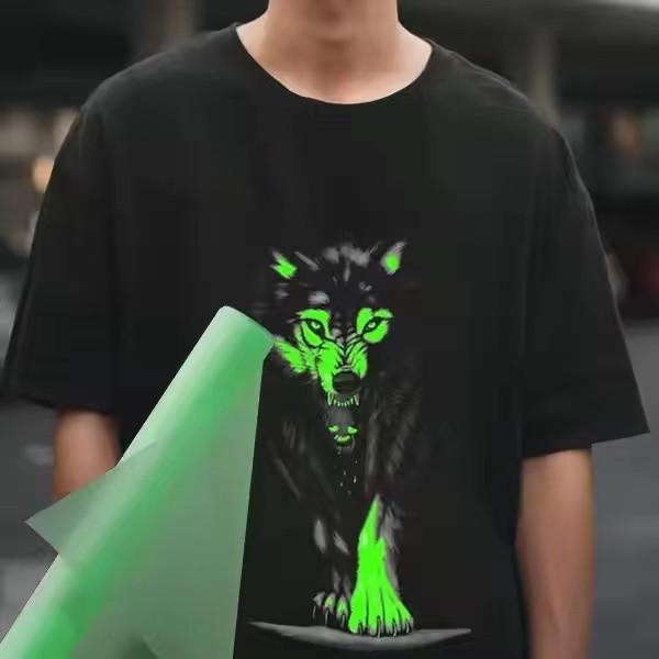 60cm DTF Glow in the Dark Transfer Paper Film A3 Heat Transfer Film for PET Film