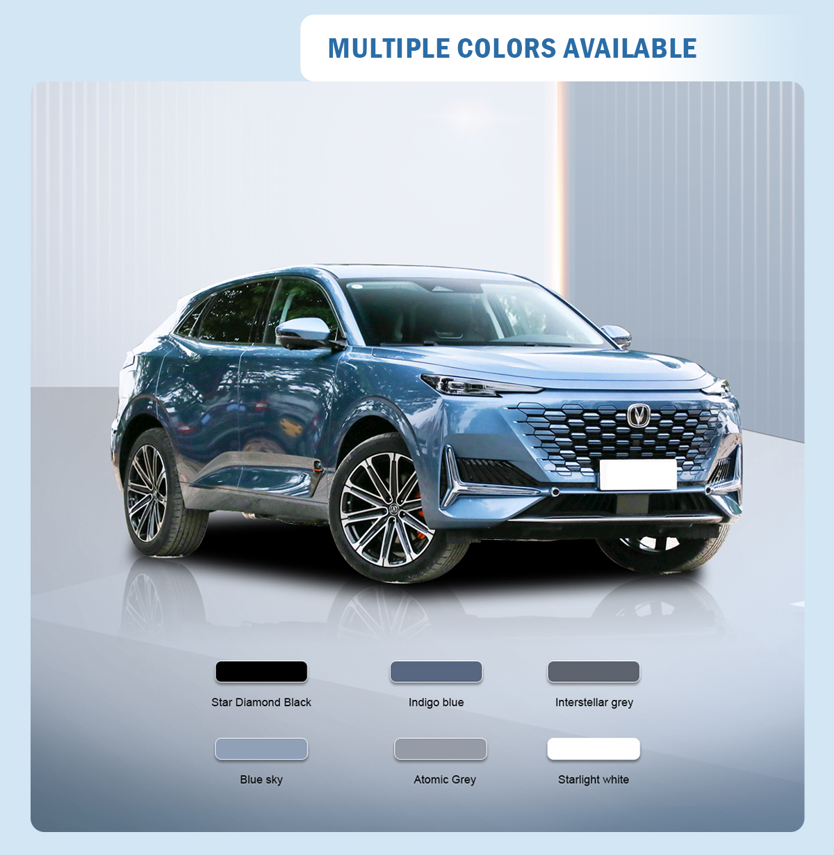 2023 2024 Unik Energy Vehicle Changan Ev Uni K Uni-k Idd Electric Car Fast Charging 5 Doors 5 Seats SUV Advanced Technology