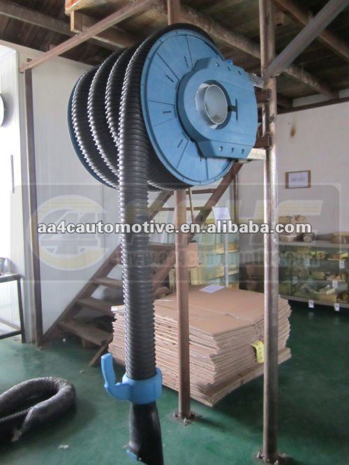 Engine Portable Diesel Exhaust Extraction Systems Car Vehicle Exhaust Hose Reel