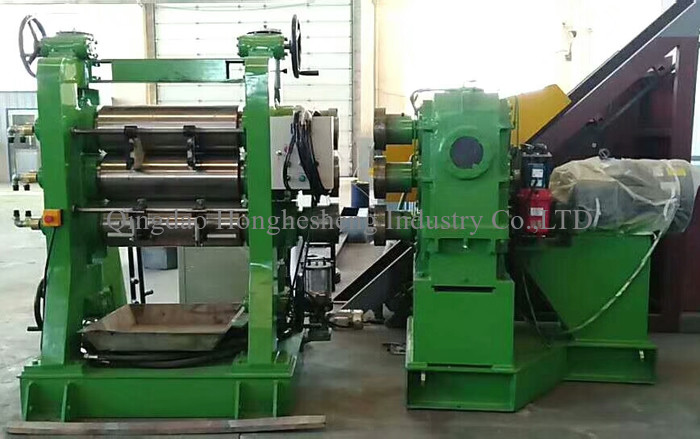 CE ISO 450x1500mm Rubber Calender Machine 3 Roll Calender Machine