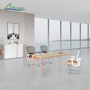 Modern Office Conference Table Rectangular Shape and Durable Material for
