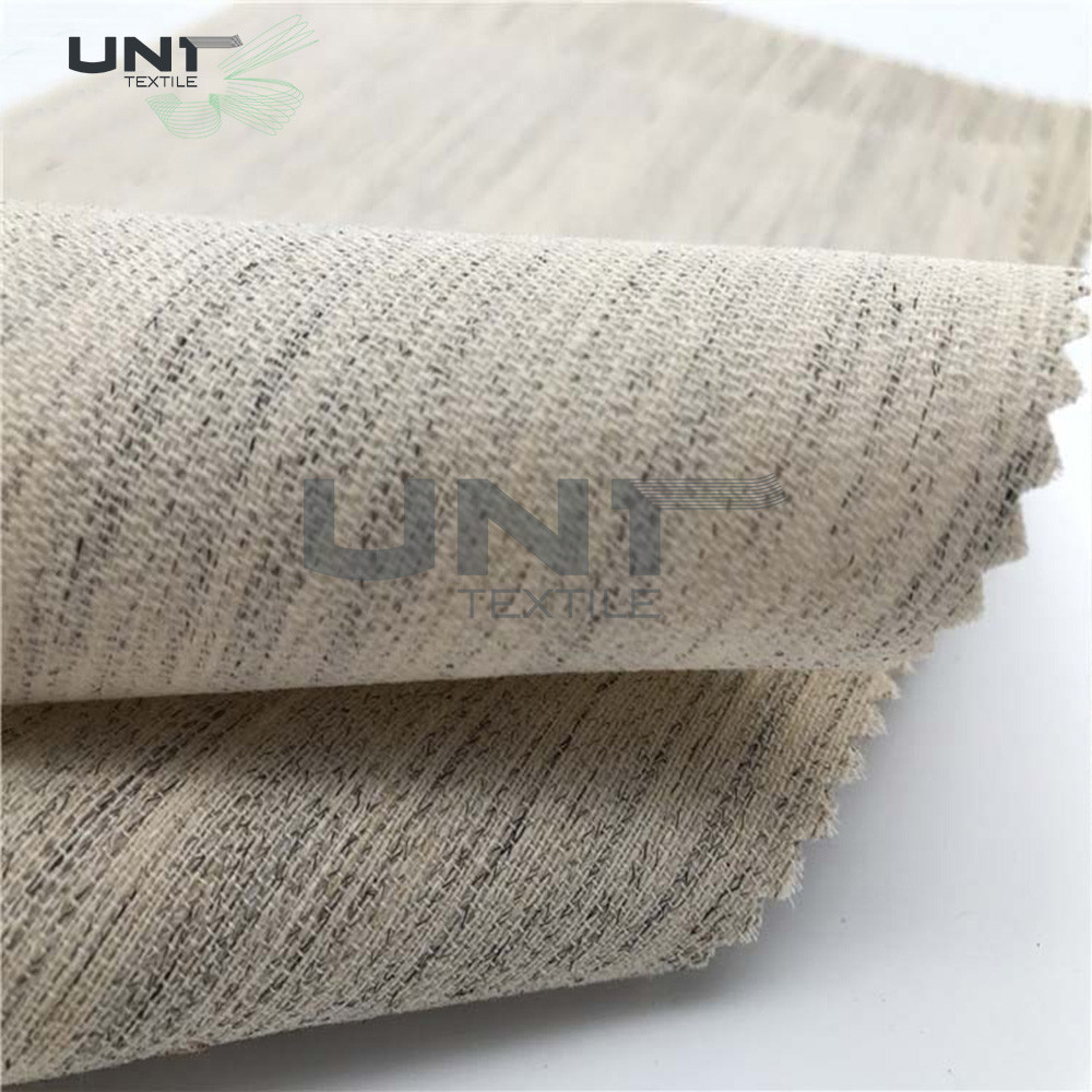 Woven Soft Hand Feeling Hair Interlining For Jacket Formal Suit Uniform