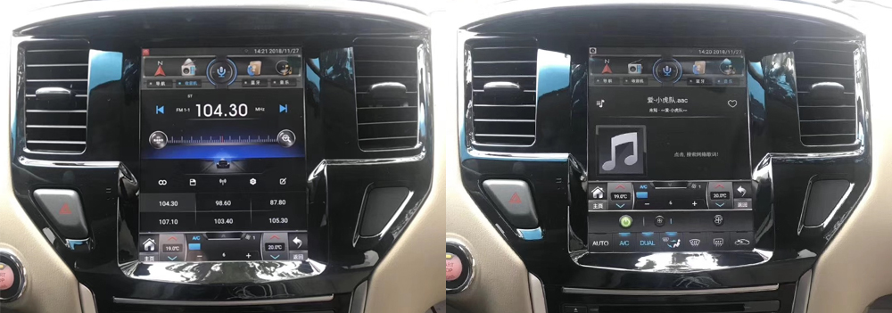Android 10.0 Tesla Style Car Radio For Nissan Pathfinder 2012 2018
