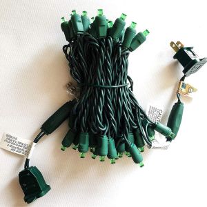 Commercial-Grade 110V US-Style Christmas Light String With Plug-In Function For