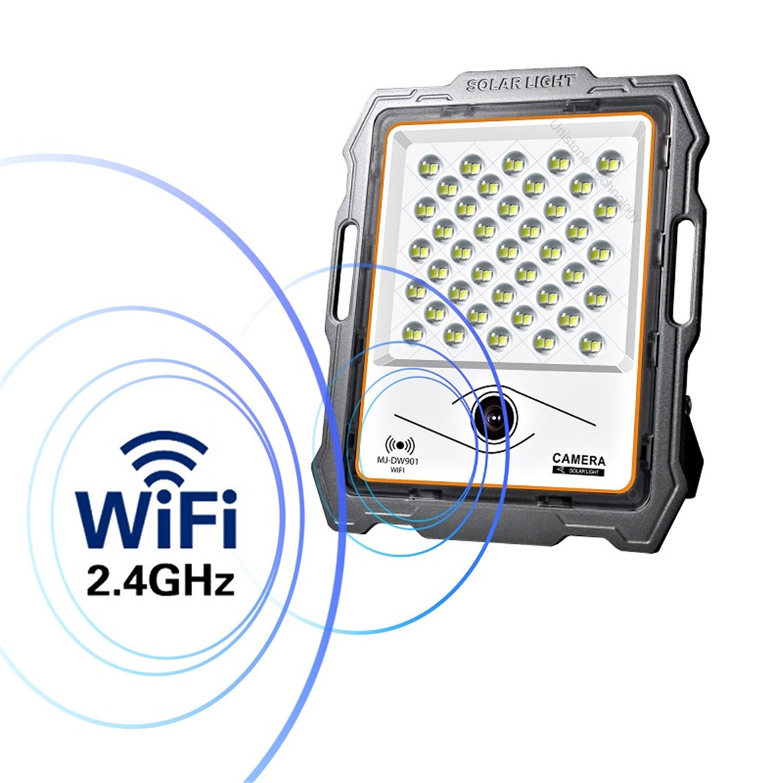 Unistone 400W Wireless Solar Light 2MP Wi-Fi Camera