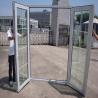 Buy cheap Double Opening PVC Glass Casement Doors White Frame With Double Triple Glazed from wholesalers