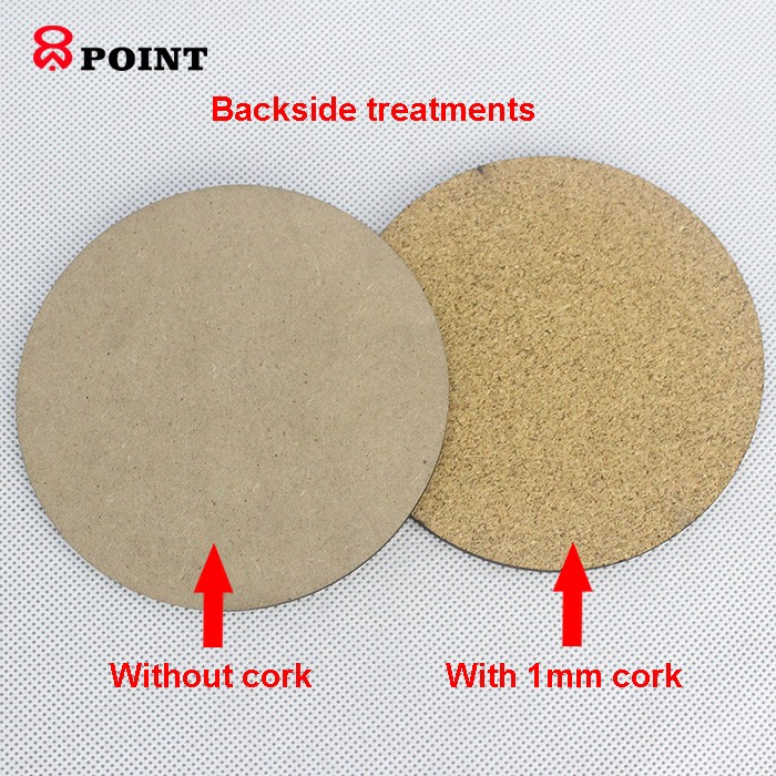 Eco Friendly 90x90mm Dye Sublimation Blanks For Beer Coffee