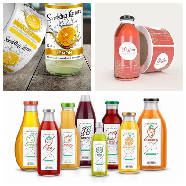 Beverage label paper