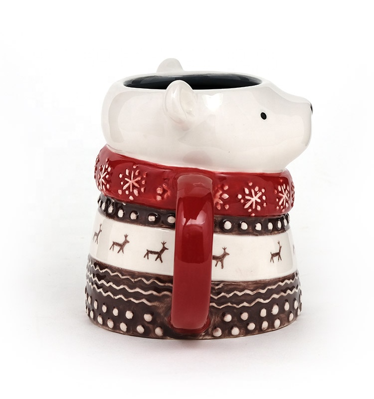 Coffee Cup Santa Claus Merry Christmas Ceramic Mug
