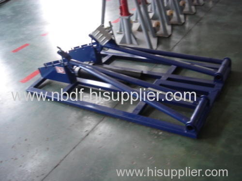 5 Ton Conductor Cable Reel Jack Stands 80M / Min With Disc Brake