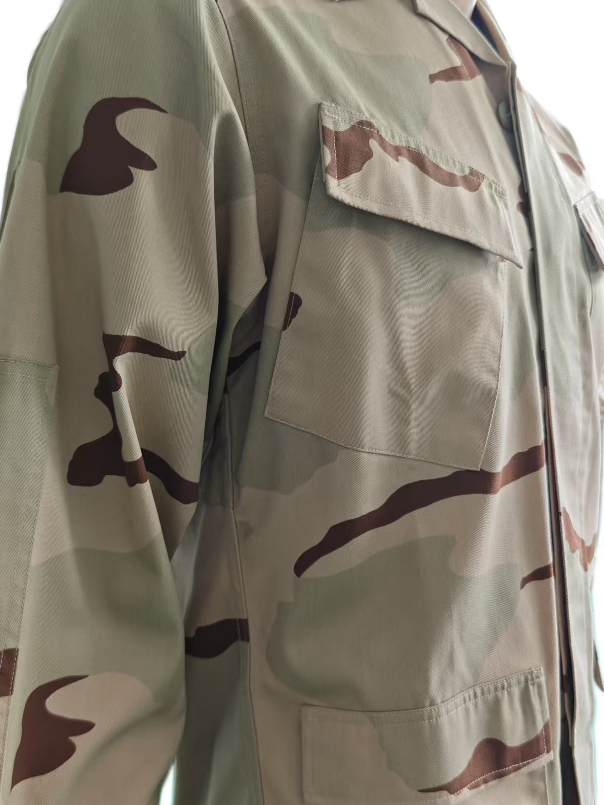 Tactical BDU Camo Uniform Set 10-Pocket Combat Outfit Jacket + Pants