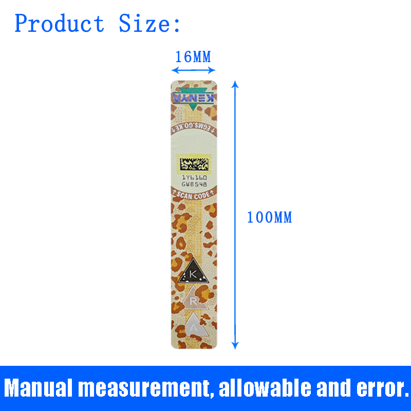 Fluorescent Custom Safety Label Printing Stickers Scalability Practicality