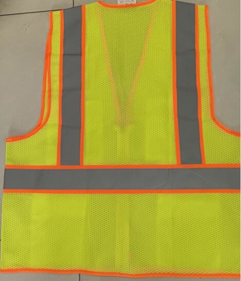 Four Pocket Hi Vis Mesh Reflective High Visibility Mesh Vest