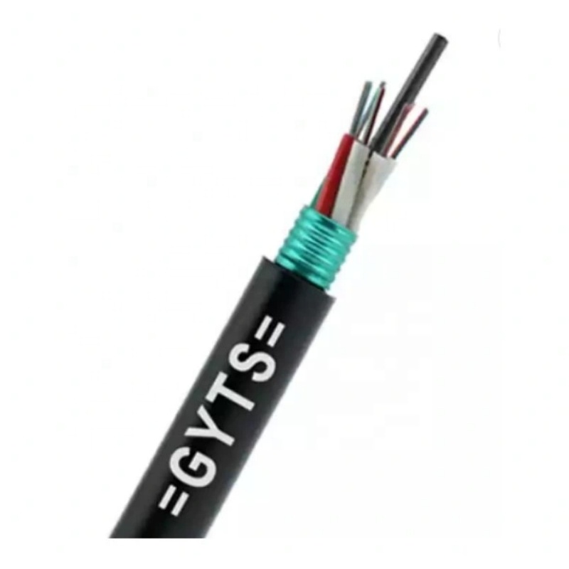 Number of Conductors 4 Fibconet FTTH ADSS GYTS Armored Outdoor Drop Fiber Optic Cable