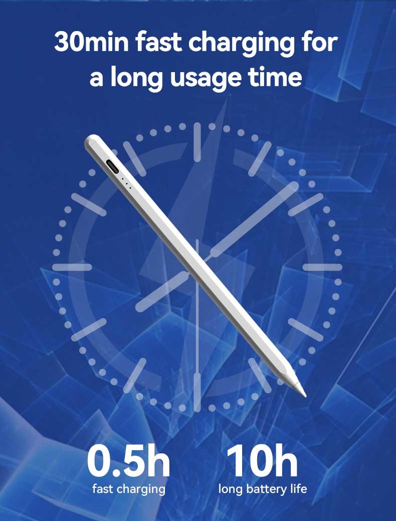 Bluetooth 4.2 Tablet Stylus Pencil Pressure Sensitive 0.88 Ounces / 13g