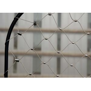 China Easily Assembled Cable Wire Mesh Stainless Steel High Strength Webnet on sale