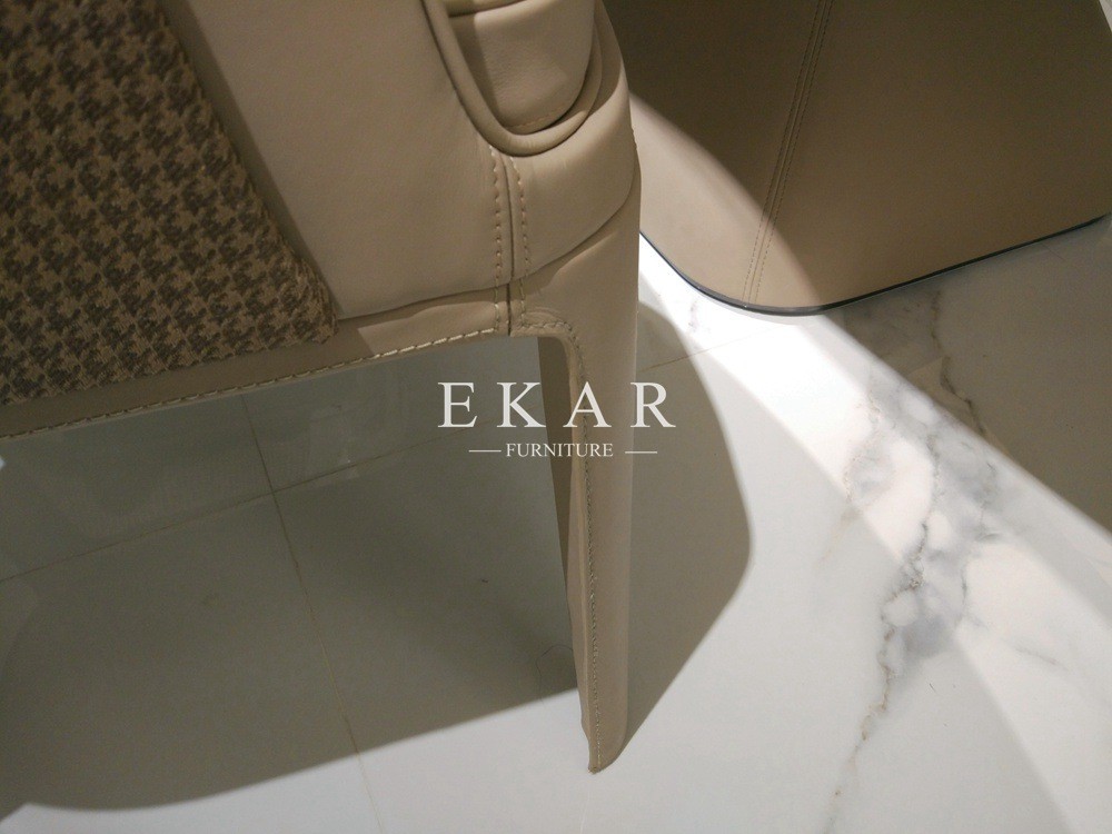 Hot Sale Fashion Elegant Leather Dining Chair Designs W001D5A