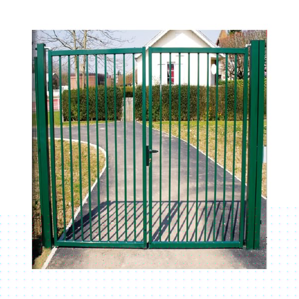 Garden Decoration Low 3D Steel Wire Galvanized Coated Fence in Sliver