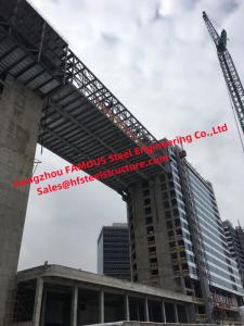 China Residential Structural Steel Frame Construction Between Urban High Rise Buildings on sale