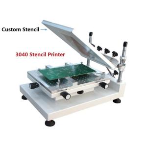 High precision SMT stencil printer 3040 , manual solder paste printing machine