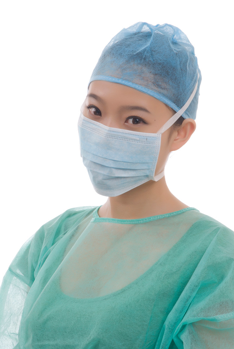 Type IIR 3 Ply Disposable Face Mask Surgical Mask For Health Protection