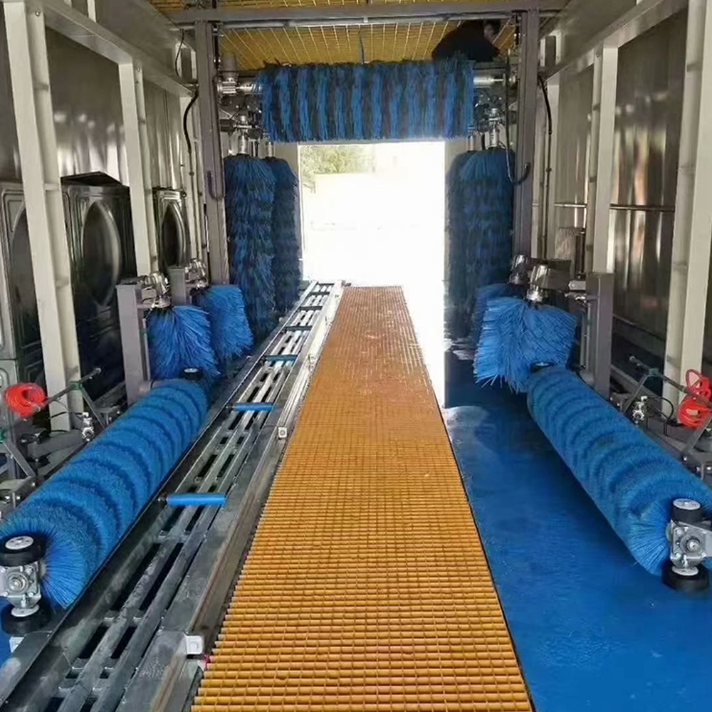 Risense Drive Through Brush Washing Tunnel Car Wash Equipment