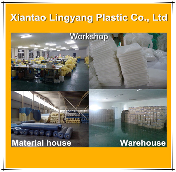 Disposable Waterproof Safety PP Nonwoven Coverall/Workwear/Worksuit/Protective Clothes