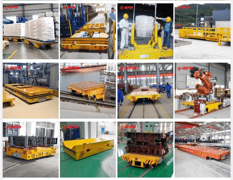 Rail Guided Electric Moving Car For Paper Board