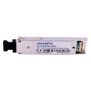 LC DOM 10Gbps BIDI XFP ELR Optical Transceiver Module 1270nm / 1330nm 20km