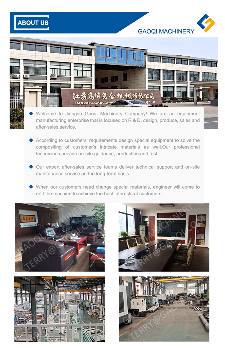 Automatic Grade Water-based Glue Laminating Machine for Bra Cup Cloth Yancheng Gaoqi