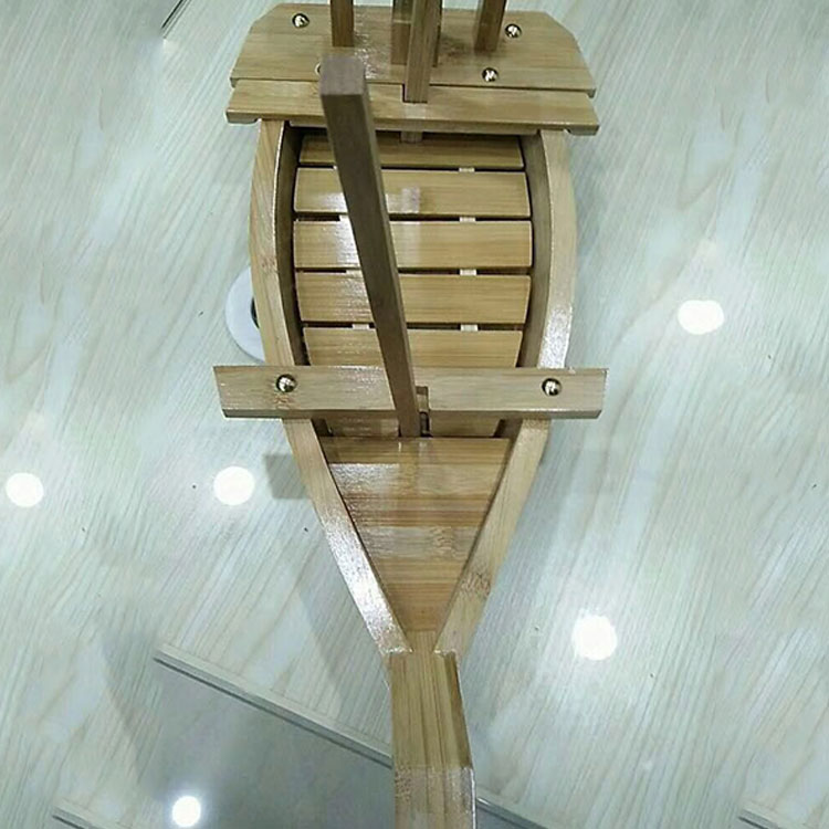 Impress Your Guests with a Wooden Sushi Boat Bridge Lantern at Your Next Dinner Party