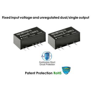 1W Isolated DC DC Converter Fixed Input Voltage, Unregulated Single Output