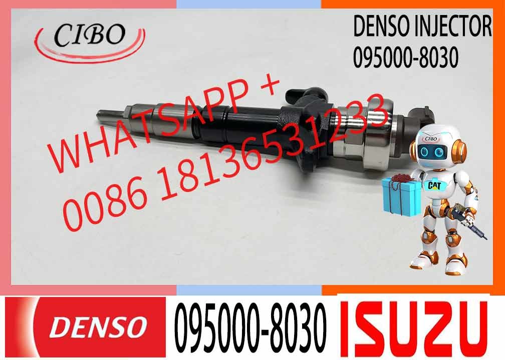 Diesel Injector 095000-8030 Common Rail Injector 8-98074909-2 8-98074909-0 for Isuzu 4JJ1