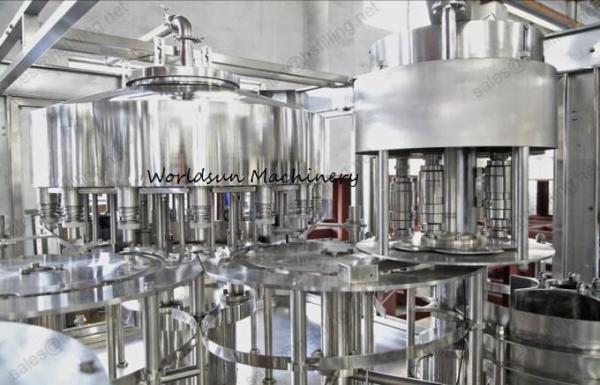4000BPH CGF60/60/15 Mineral Water Bottle Filling Machine stainless steel CE