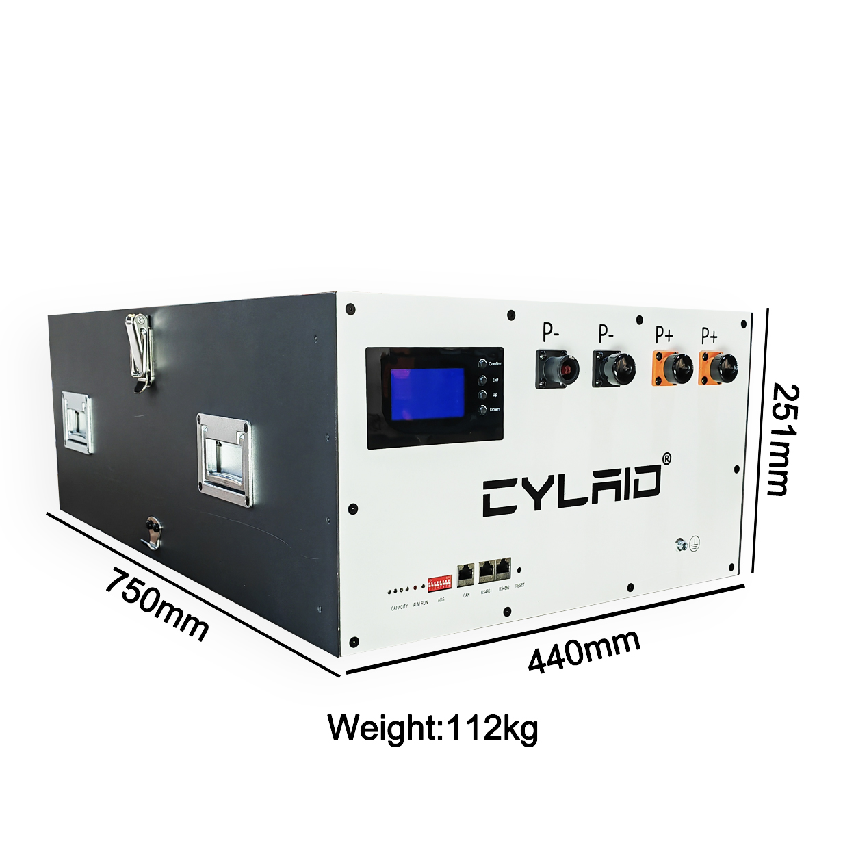 51.2/48Volt Seplos DIY Kit Lifepo4 Battery Enclosure Stack Type Case With 200A BMS