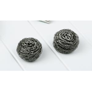 No Splinter Stainless Steel Cleaning Pads , SS Scrubber Ideal For Pots And Pans