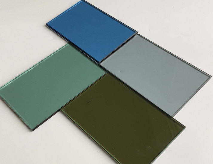 Selected Exquisite Reflective Glass with Colored Dark Blue/Dark Green/Bronze/Clear/Golden/Dark Grey etc.