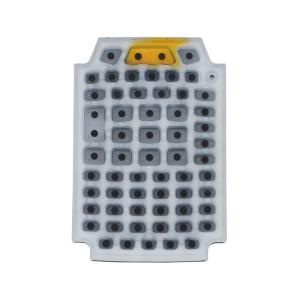 High Durability Silicone Rubber Key with Premium Matte Glossy Finish