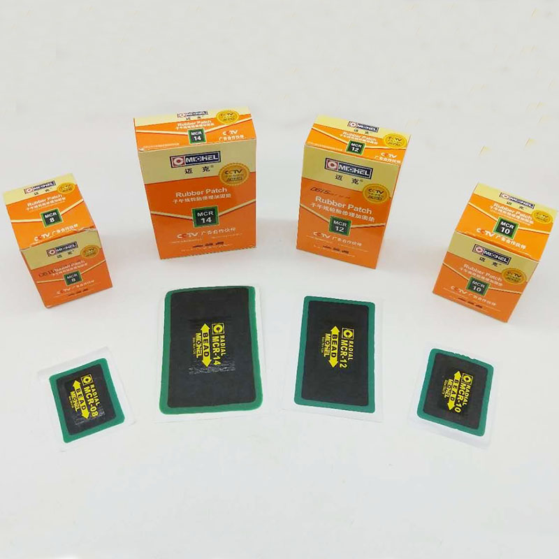 Michel 50×70mm Reinforced Cold Tire Patch Rubber ISO9001
