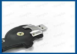  Engraved Leather USB Flash Drive For Business Gifts And Marketing Gifts Manufactures