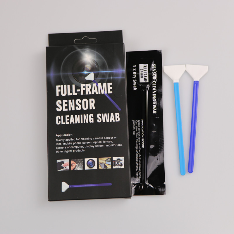 2 Ply Microfiber Dust Free Tip Sensor Cleaning Swabs For CCD Camera