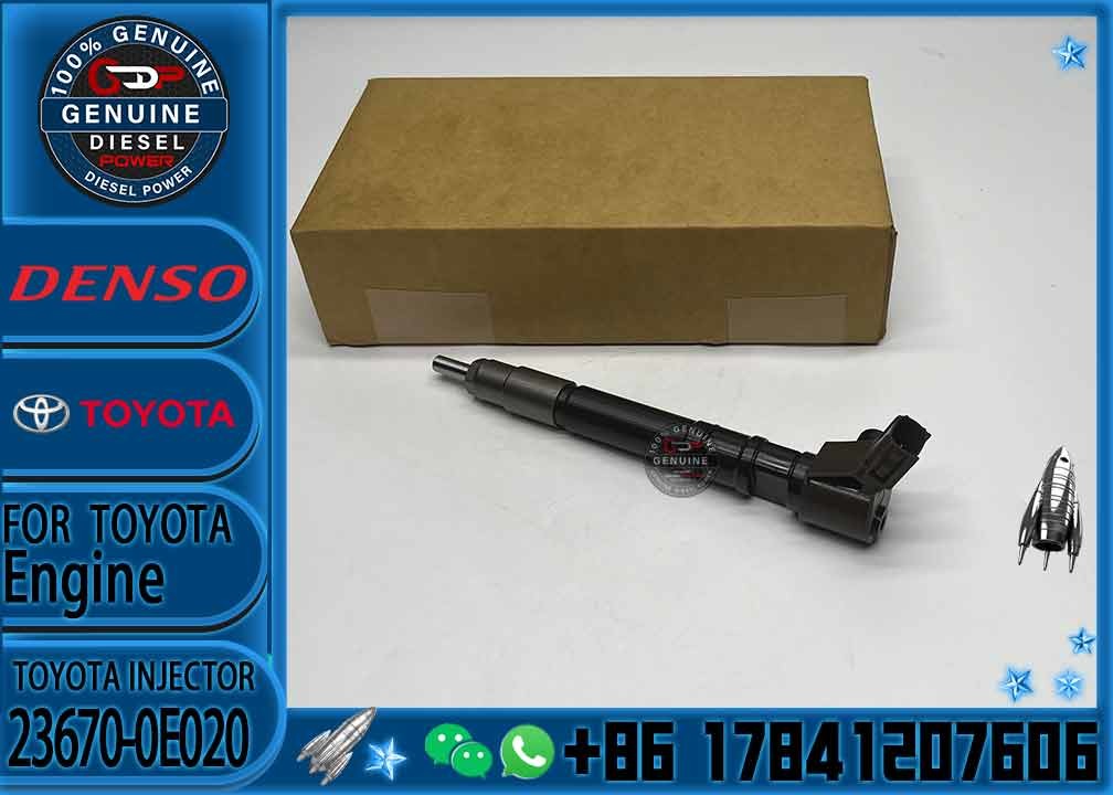 Common Rail Injector 295700-0560 23670-0E020 23670-09430 23670-11020 23670-19025 236700E020 For Toyota 2.4d 2GD-FTV REVO