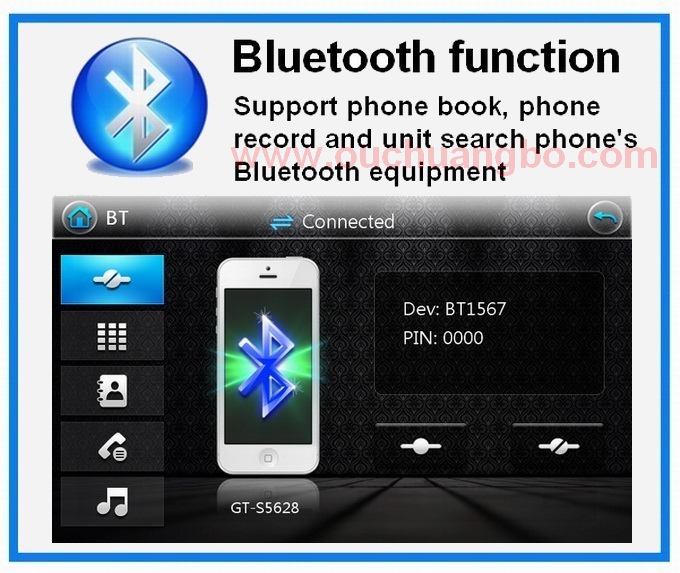 Ouchuangbo Car DVD Radio GPS Navi for Toyota Corolla 2014 USB TV Multi Language OCB-9002A