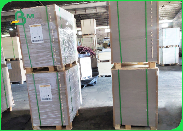1mm Thickness One face Laminated White Offset Grey Board Paper 600 x 500mm
