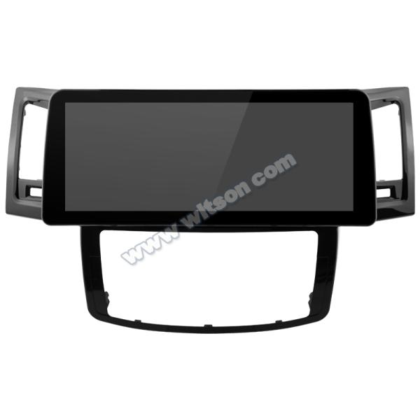 Quality 12.3" Smart Ultra Wide Screen For Toyota Fortuner 1 AN50 AN60 HILUX Revo Vigo 2008-2014 for sale