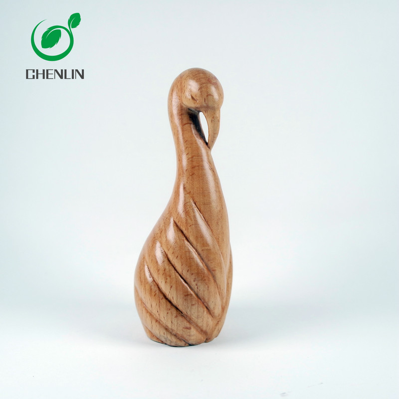 Walnut log solid animal carving bent umbrella handle head black walnut solid wood umbrella