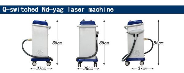 Lowest price from manufacture sapphire ruby laser tattoo removal machine